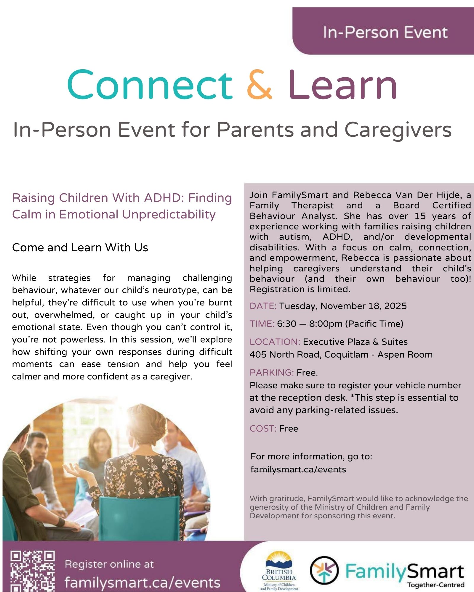 Raising Children with ADHD: Finding Calm in Emotional Unpredictability